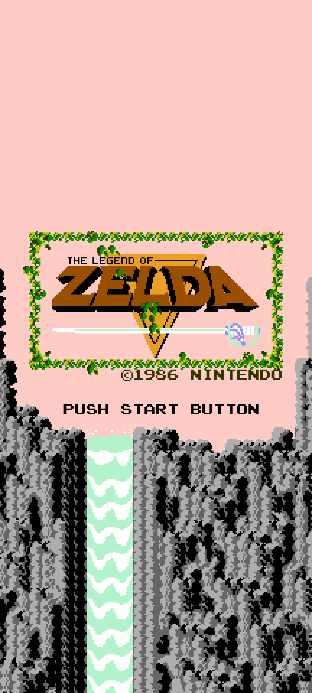 Legend of Zelda NES Phone Wallpapers   Album on Imgur 1080x2400