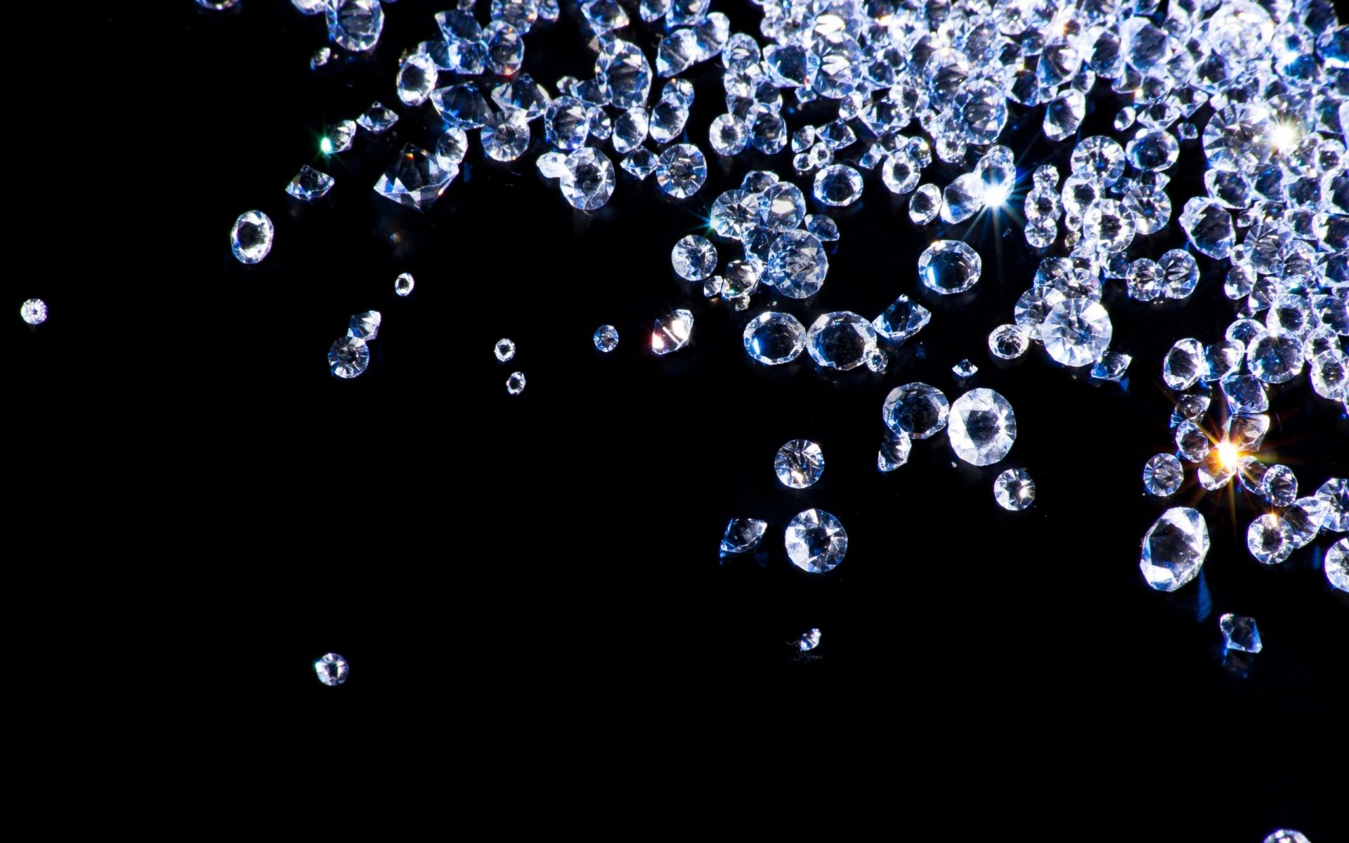 Diamond Jewelery Bokeh Bling Abstraction Abstract Sparkle Wallpaper