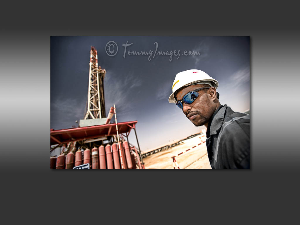 Oil Gas Industry Picture Engineer Wallpaper