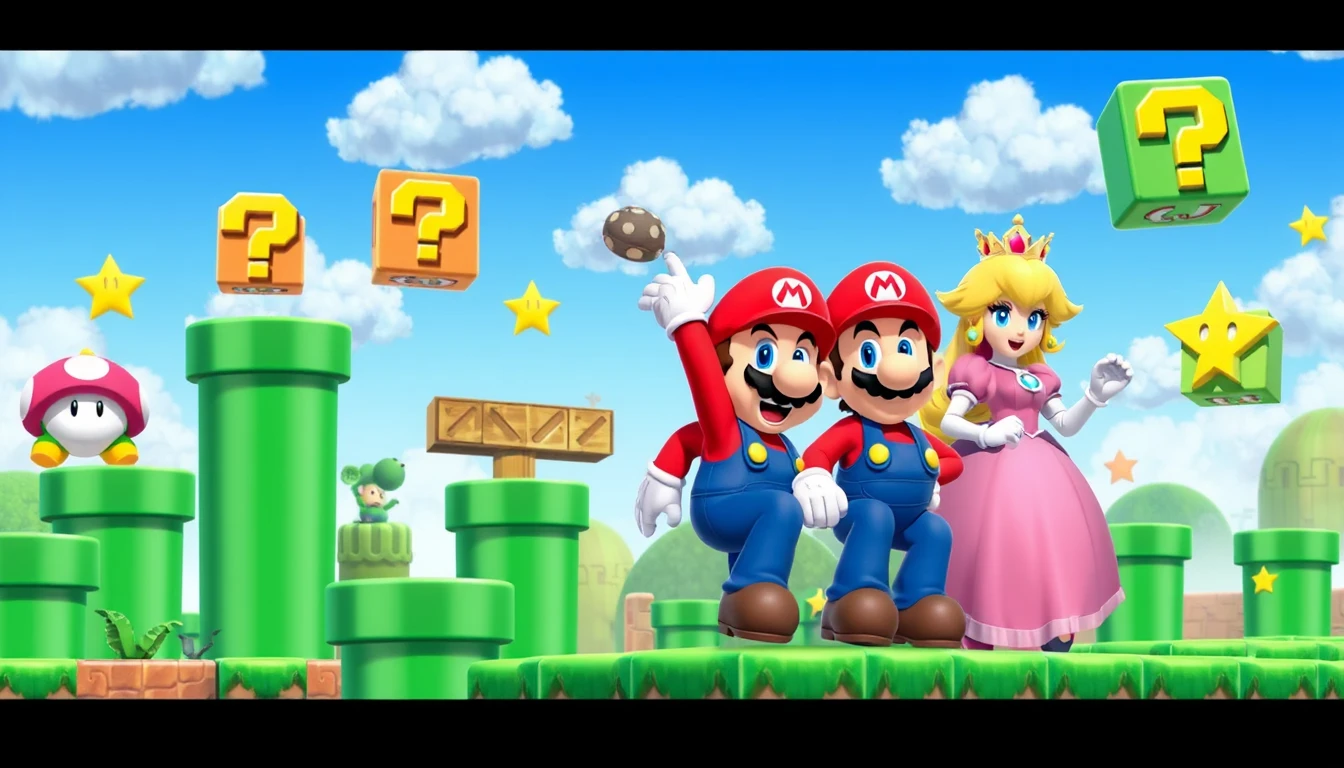 New Super Mario Bros Wallpaper