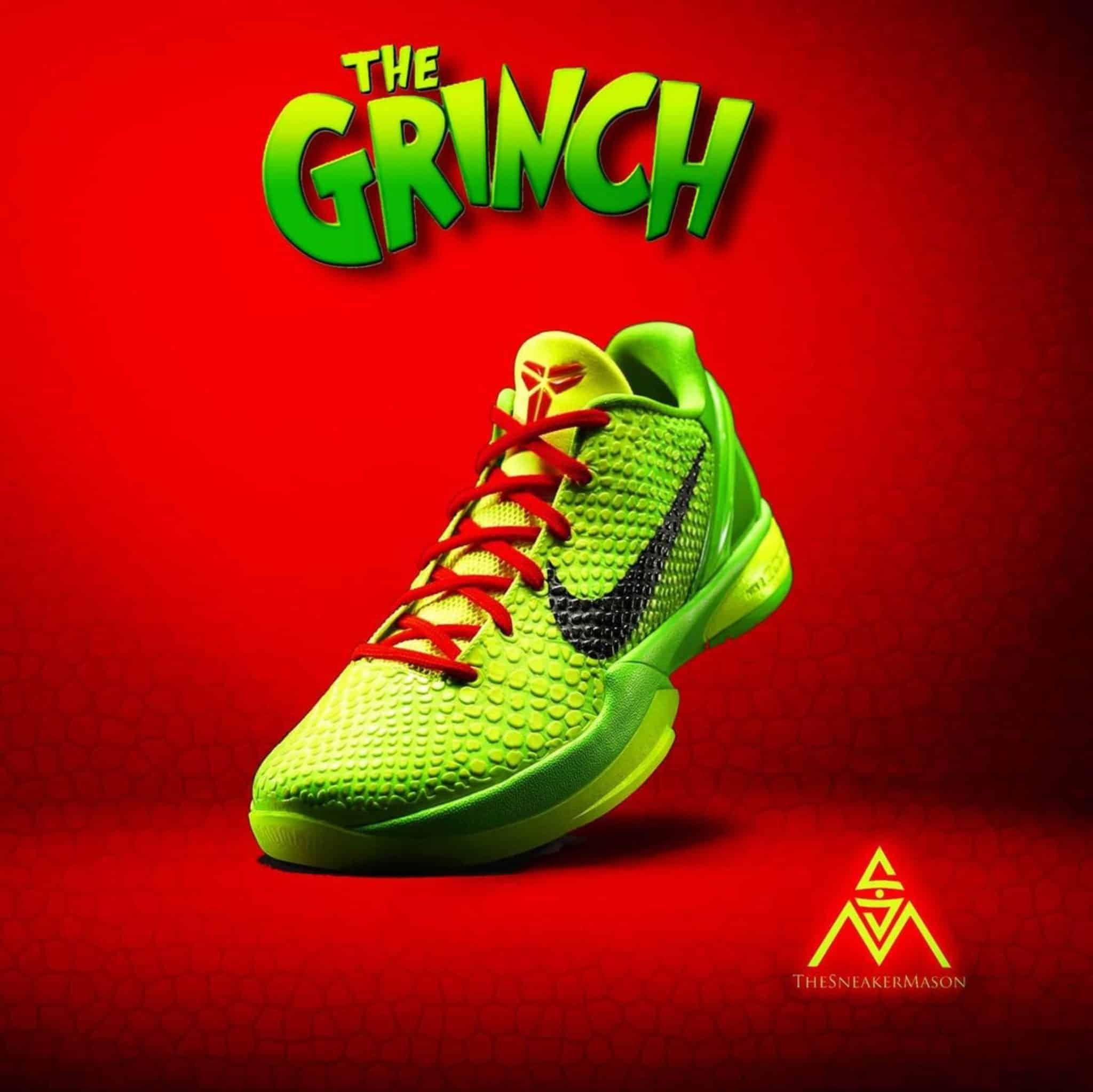 Stylish Grinchmas Nike Green Apple Sneaker