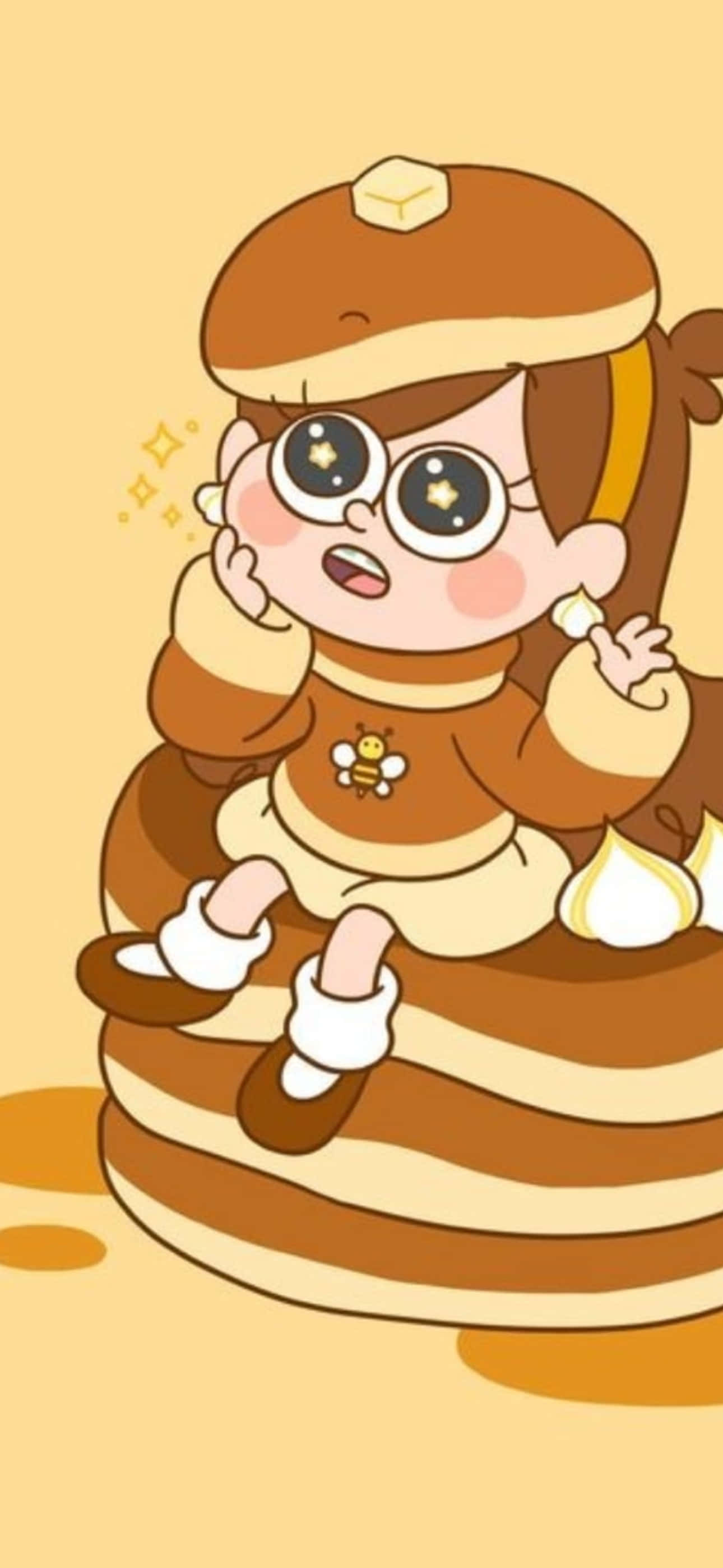 Cartoon Aesthetic iPhone Wallpaper