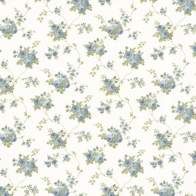 Dollhouse Viii Isabella Rose Trail Wallpaper Traditional