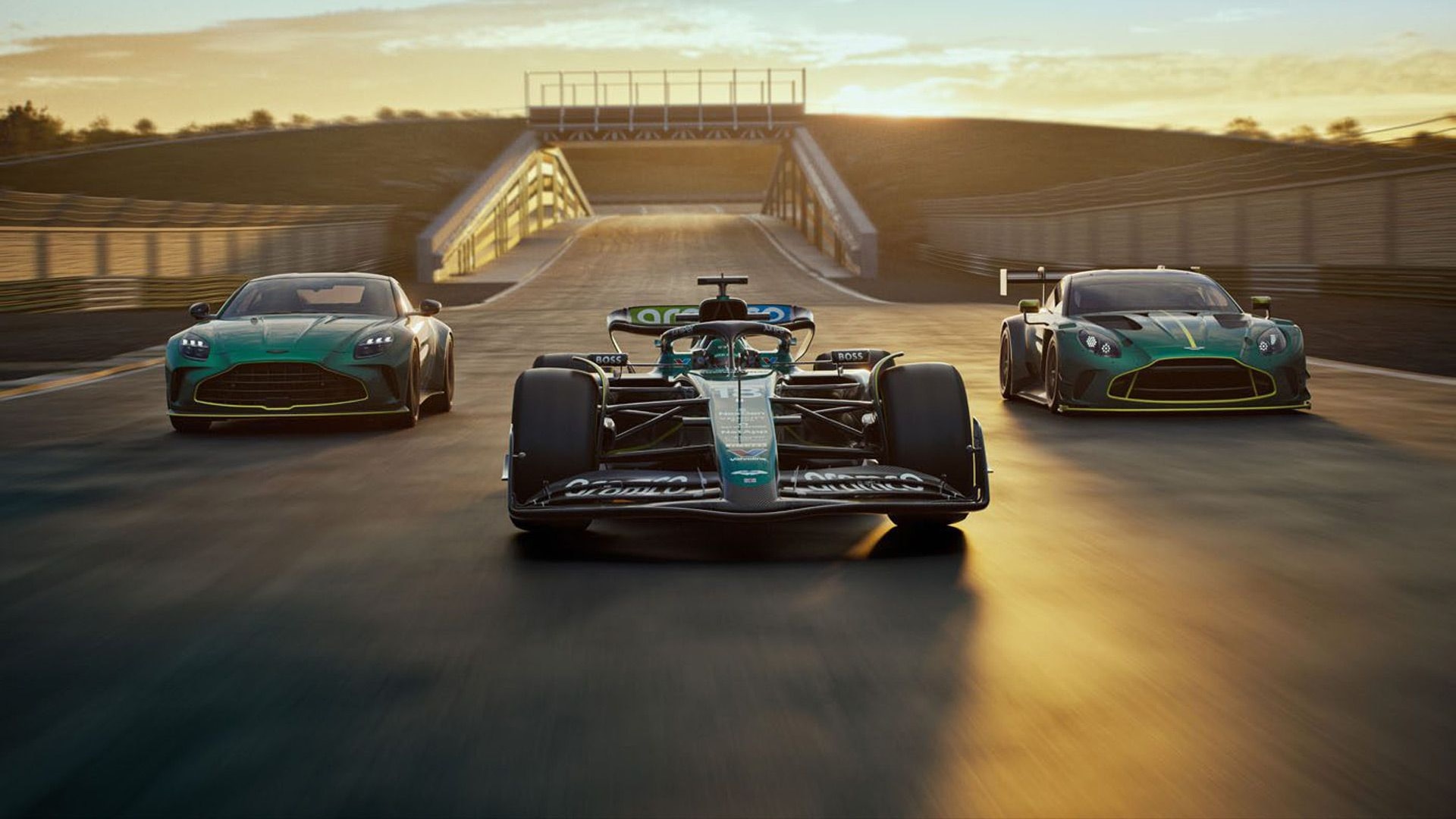Aston Martin Reveals F1 And Vantage Gt3 Race Cars