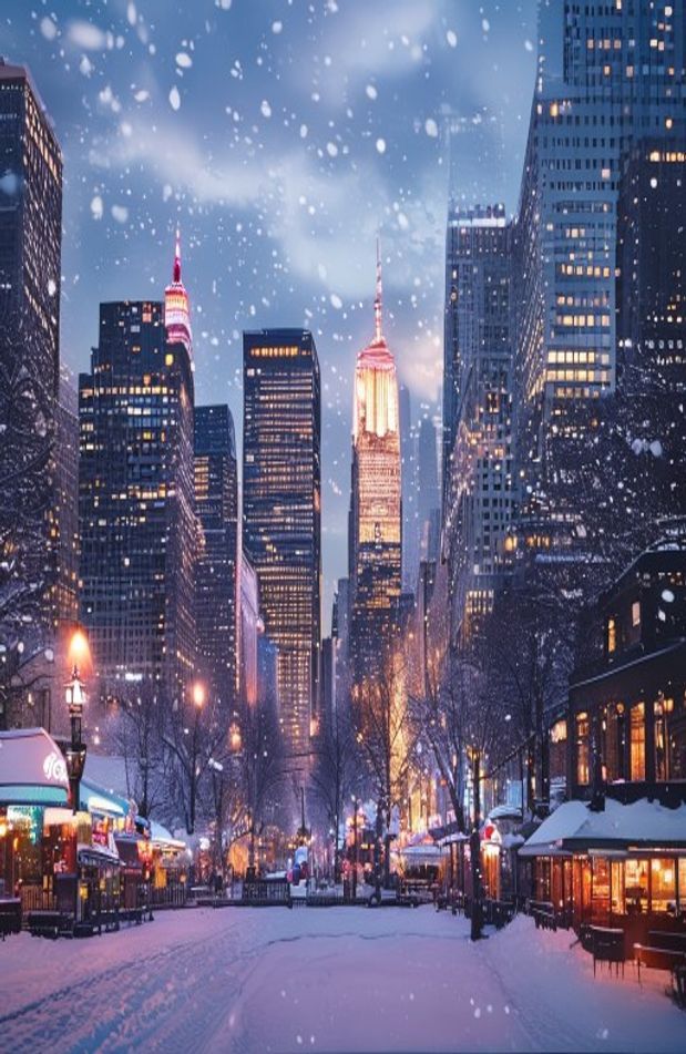 New York City Winter Wallpaper