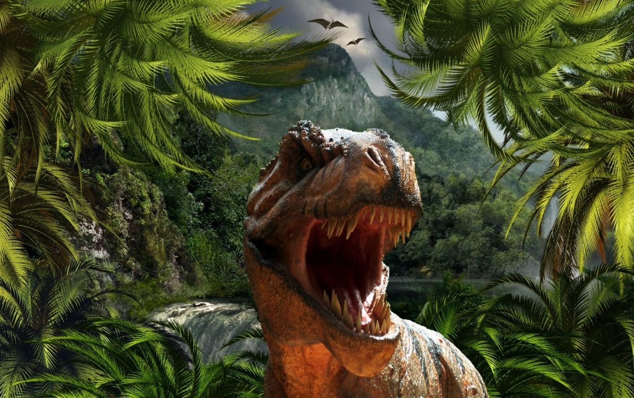 Jurassic Park Wallpaper Stock Photos