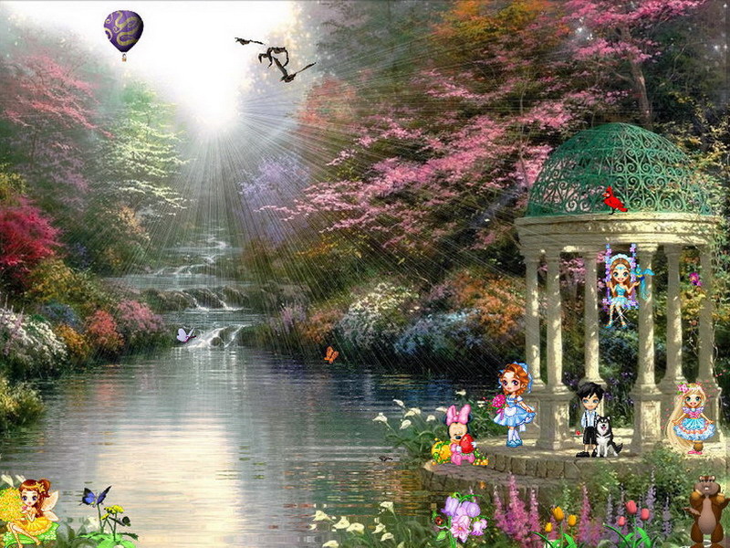 Download image Spring Free Animated Desktop Wallpaper Screensaver PC