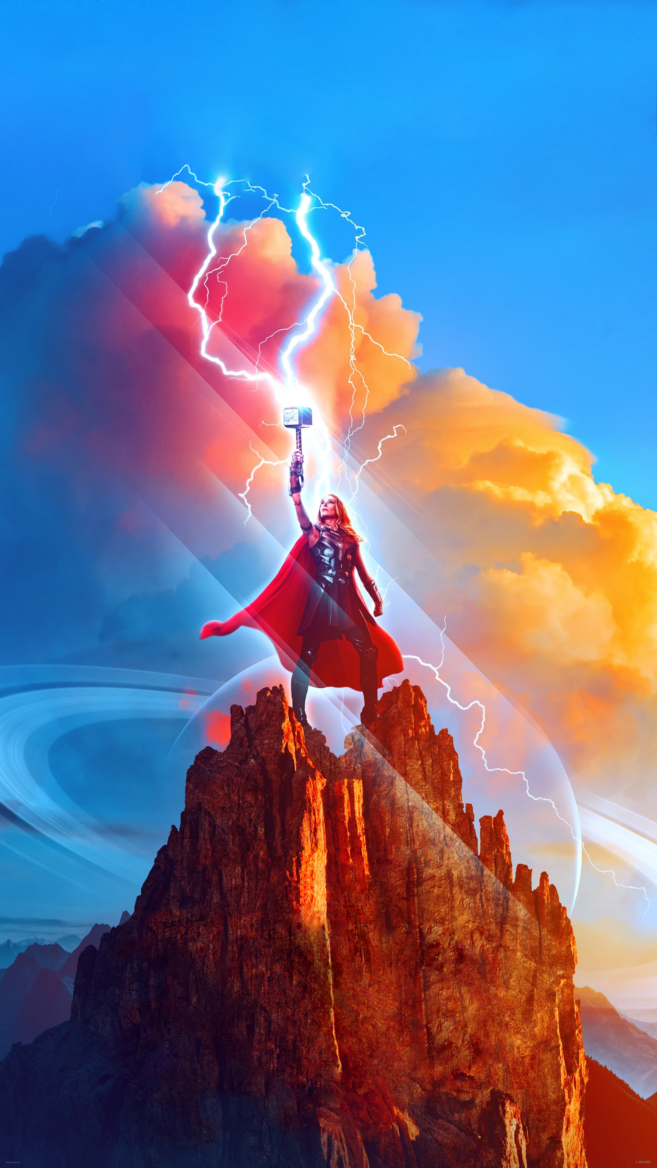 In Case Ppl Prefer Nat I Converted The New Lady Thor Poster From