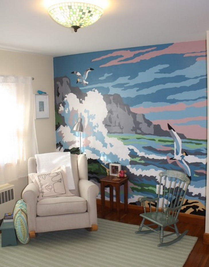 Paint By Number Wall Murals Decorating