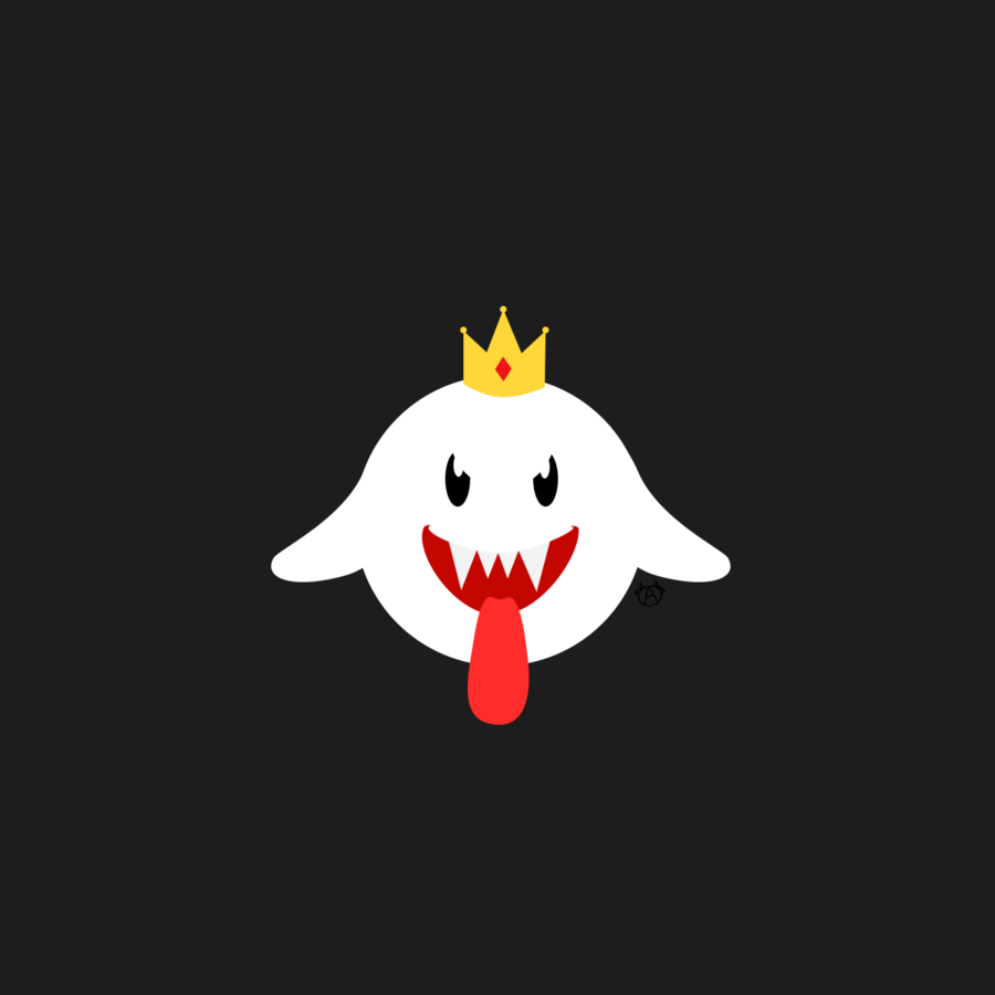 Mario Brothers King Boo By Grenadewhistle Fan Art Wallpaper Games