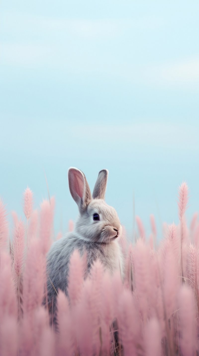 Wallpaper Aesthetic Bunny Image