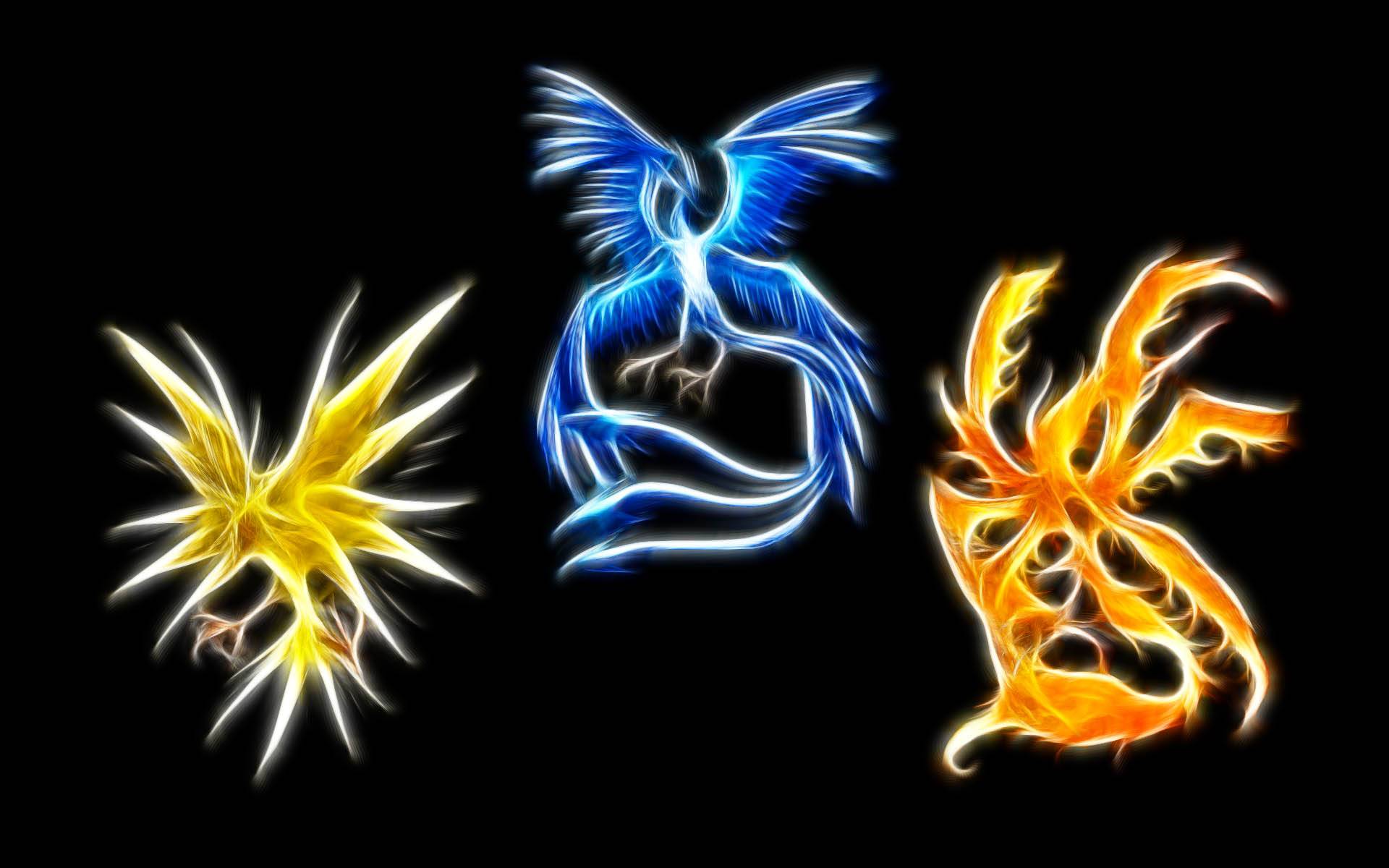 Articuno Moltres Zapdos Pokemon Elements Legendaries Total