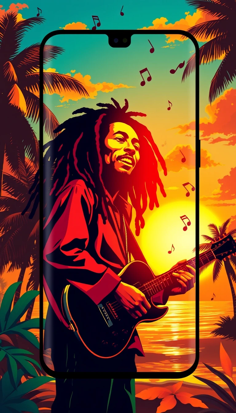 Bob Marley Phone Wallpaper