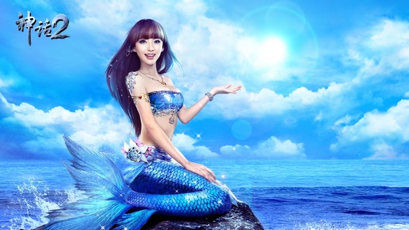 Pre 3d Mermaid Wallpaper
