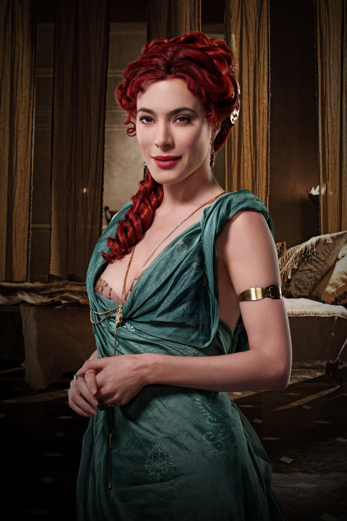At In Spartacus Gods Of The Arena Promo Photos