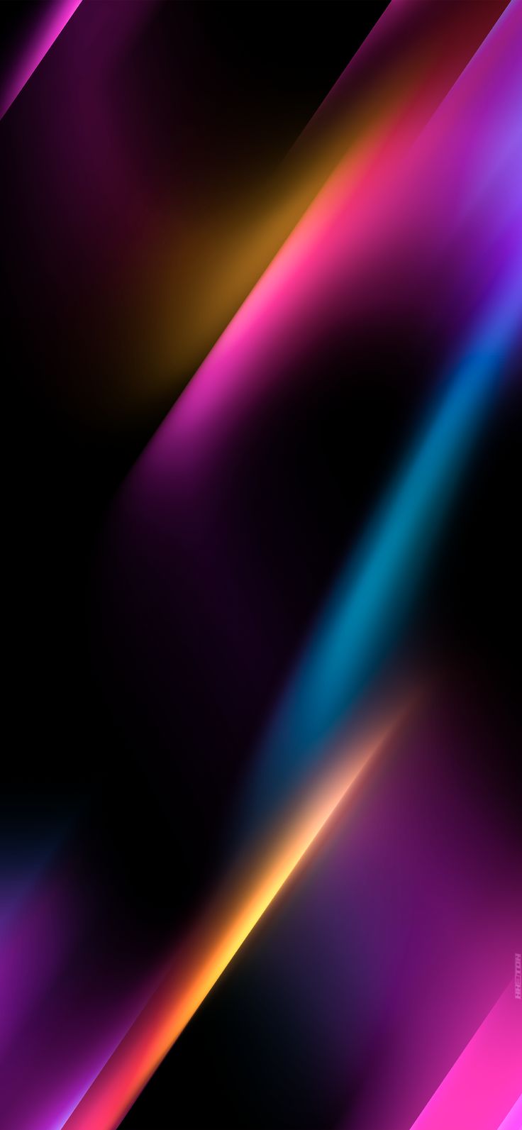 iOS 16 Dark gradient streak in 2022 Pretty phone wallpaper