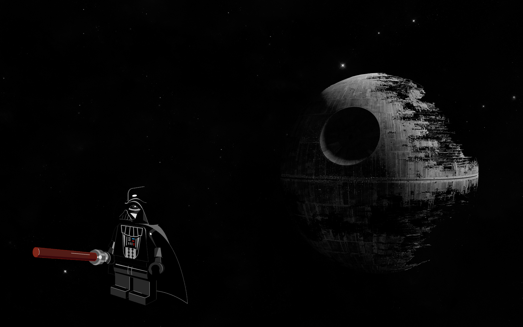 Star Wars Black Dark Legos HD Wallpaper Background