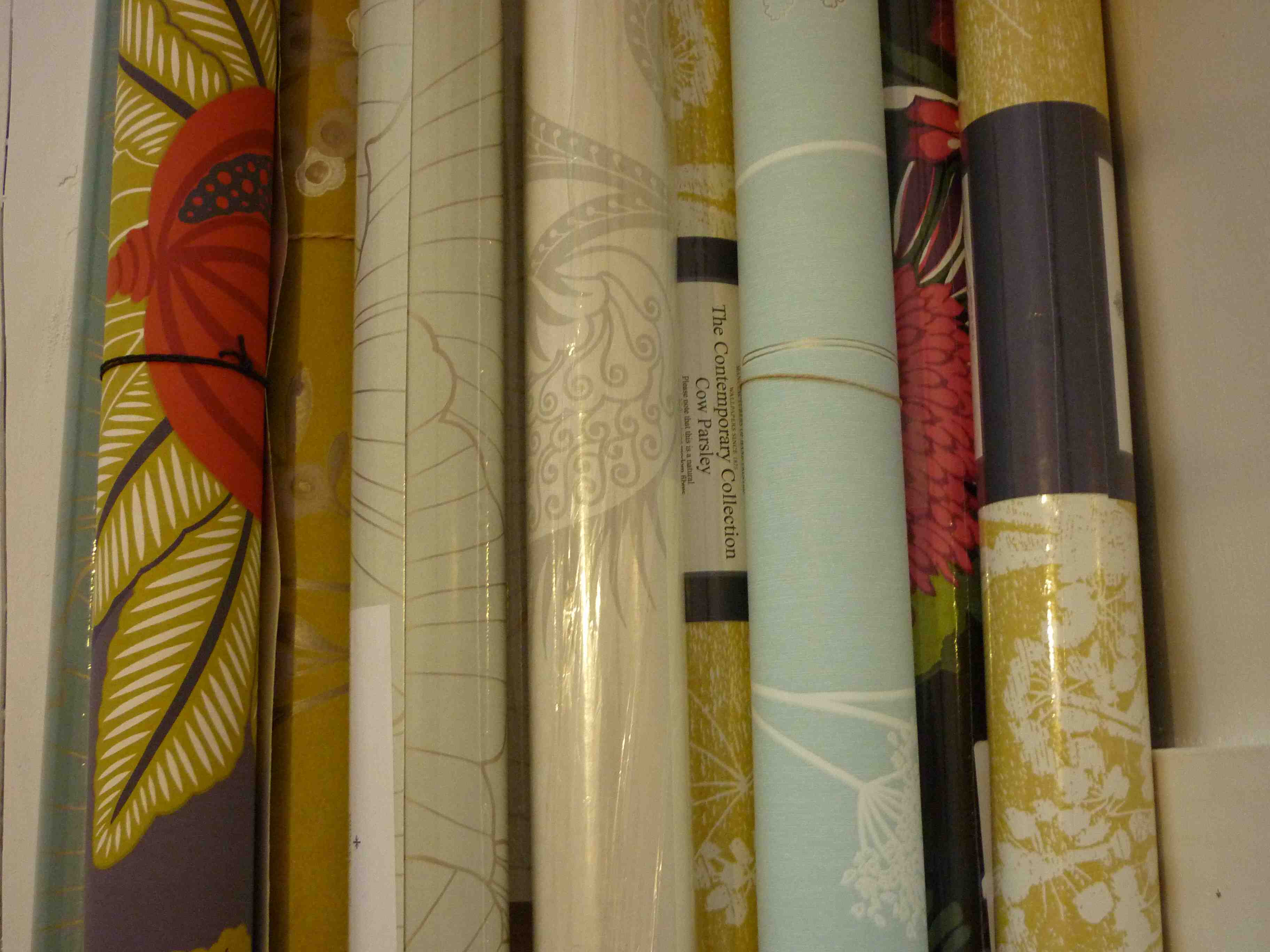 Fabric Wallpaper Rolls