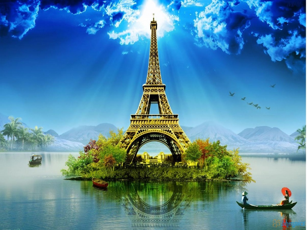 Paris Eiffel Tower HD Wallpaper Res
