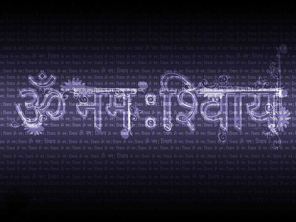 Om Namah Shivaya Sanskrit Wallpaper wwwimgkidcom   The