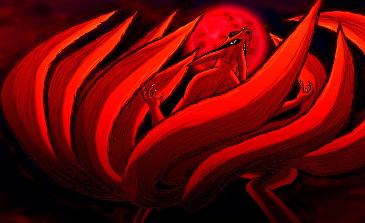 Mythical Nine Tailed Fox Wallpaper