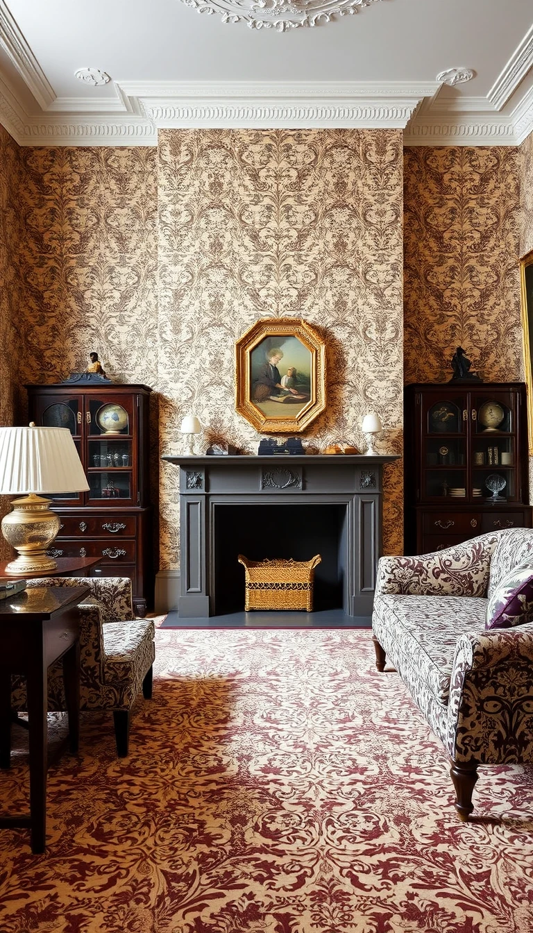 Clarence House Wallpaper