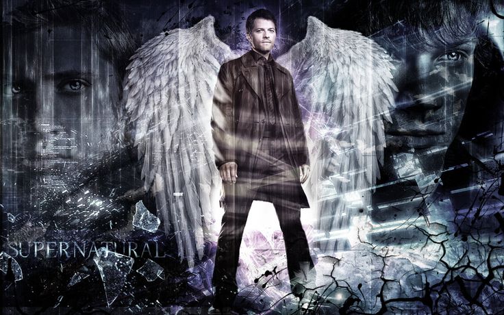 Supernatural Castiel Season Wallpaper
