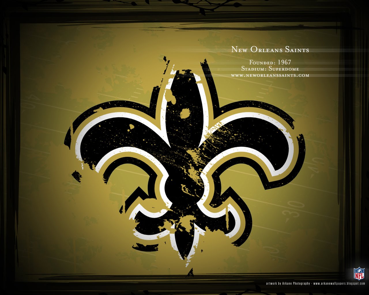 Arkane Nfl Wallpaper Profile New Orleans Saints
