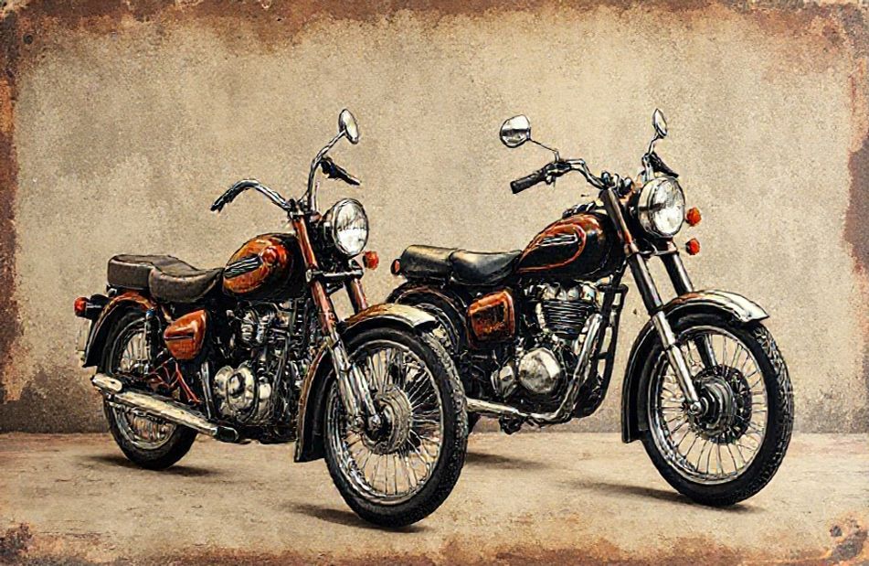 Vintage Motorcycle Wallpaper