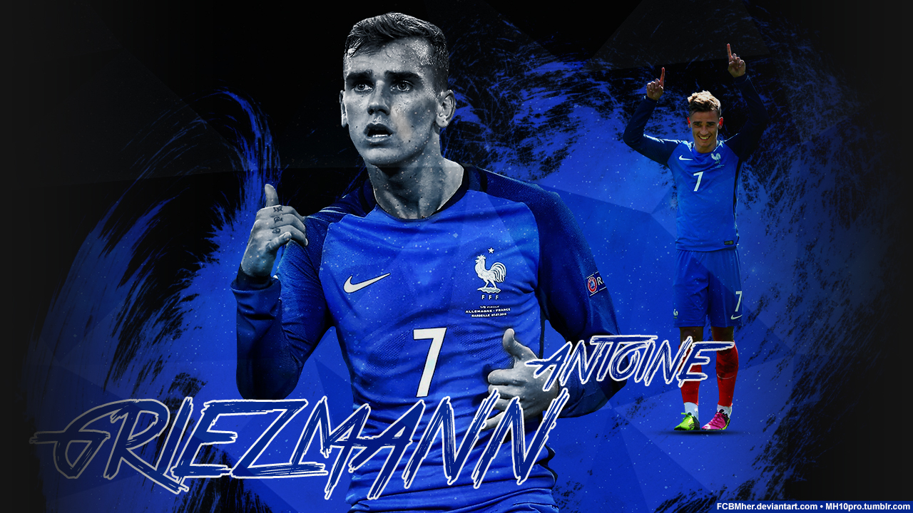 Griezmann Euro Wallpaper By Fcbmher