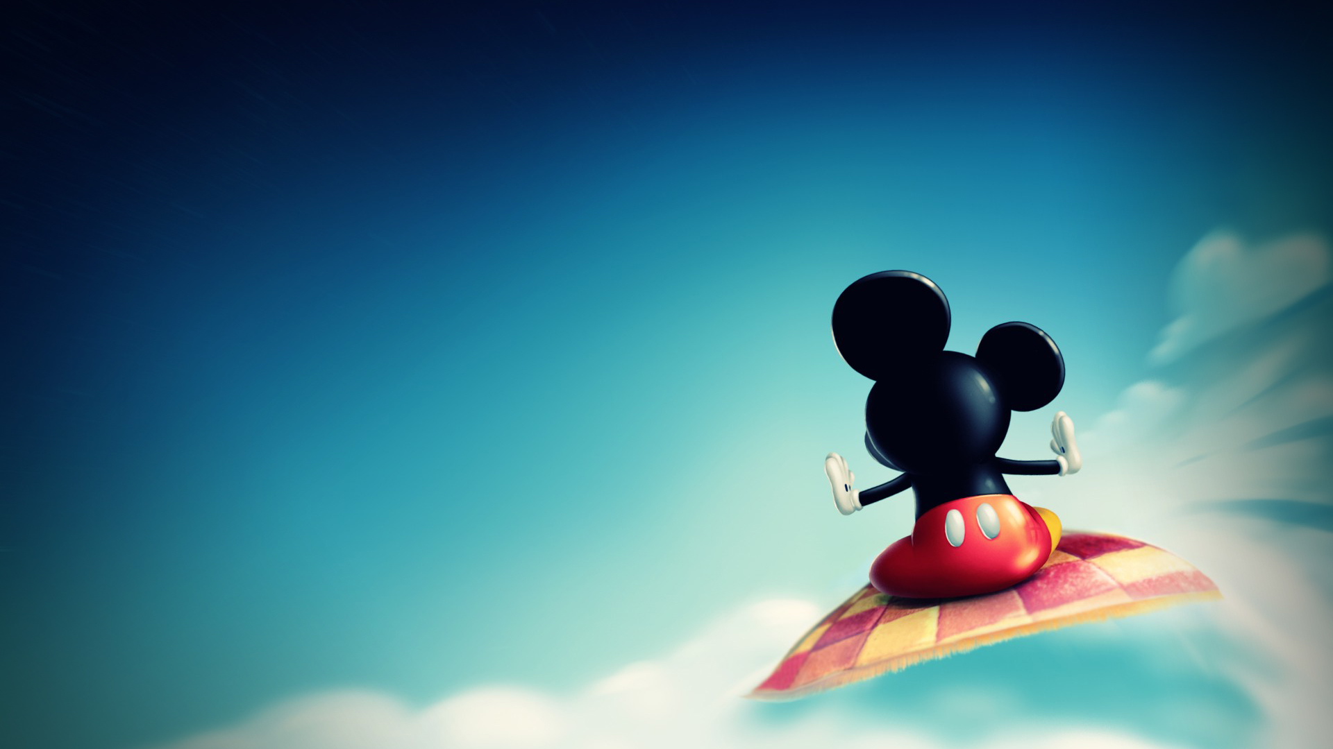 Wallpaper Mickey Mouse Background Winter