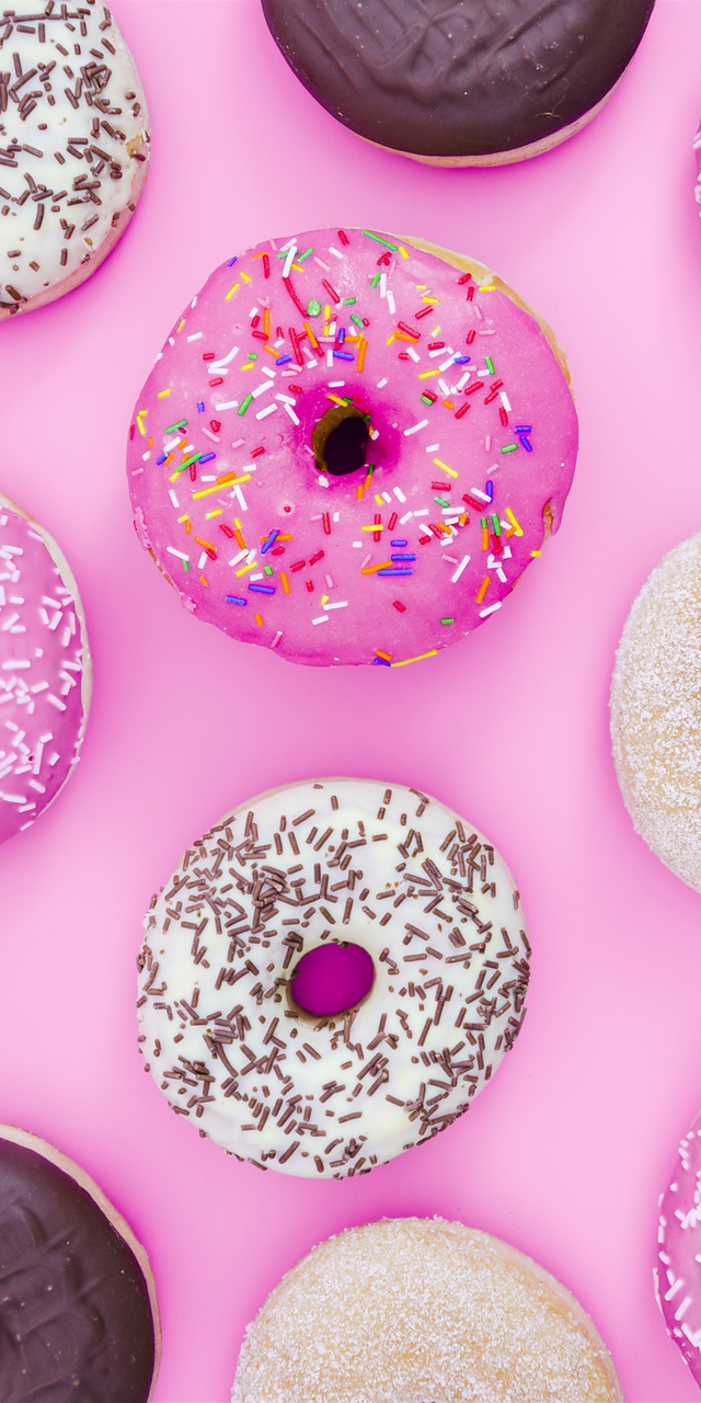 Glazed Donut Wallpaper