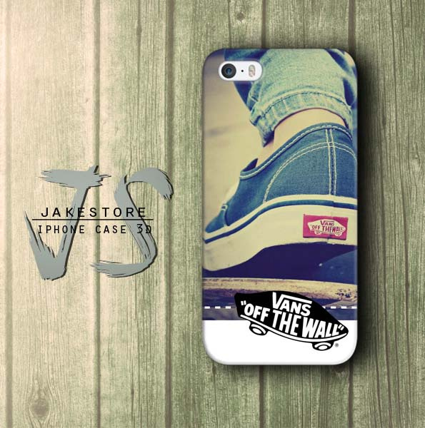 Jual Vans Off The Wall Shoes Wallpaper iPhone Case Skateboard Sepatu