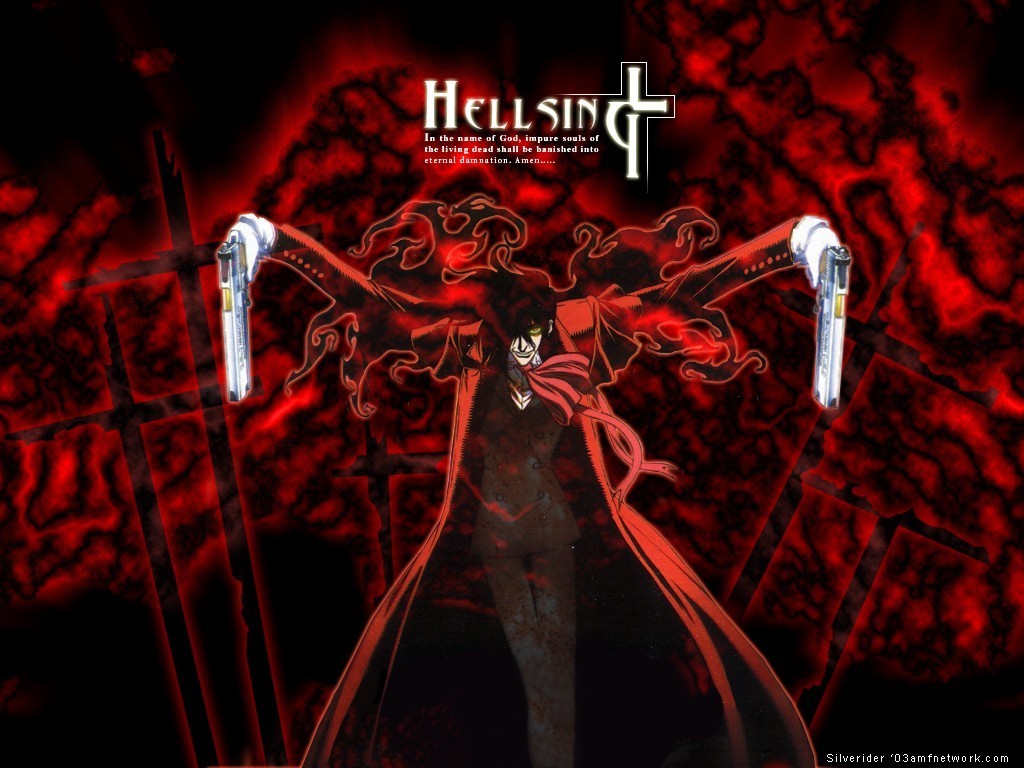 Alucard Hellsing Ultimate Quotes Abridged Poster Aluc