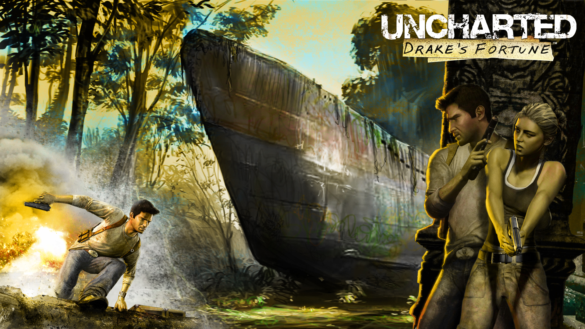 Pin Uncharted Wallpaper