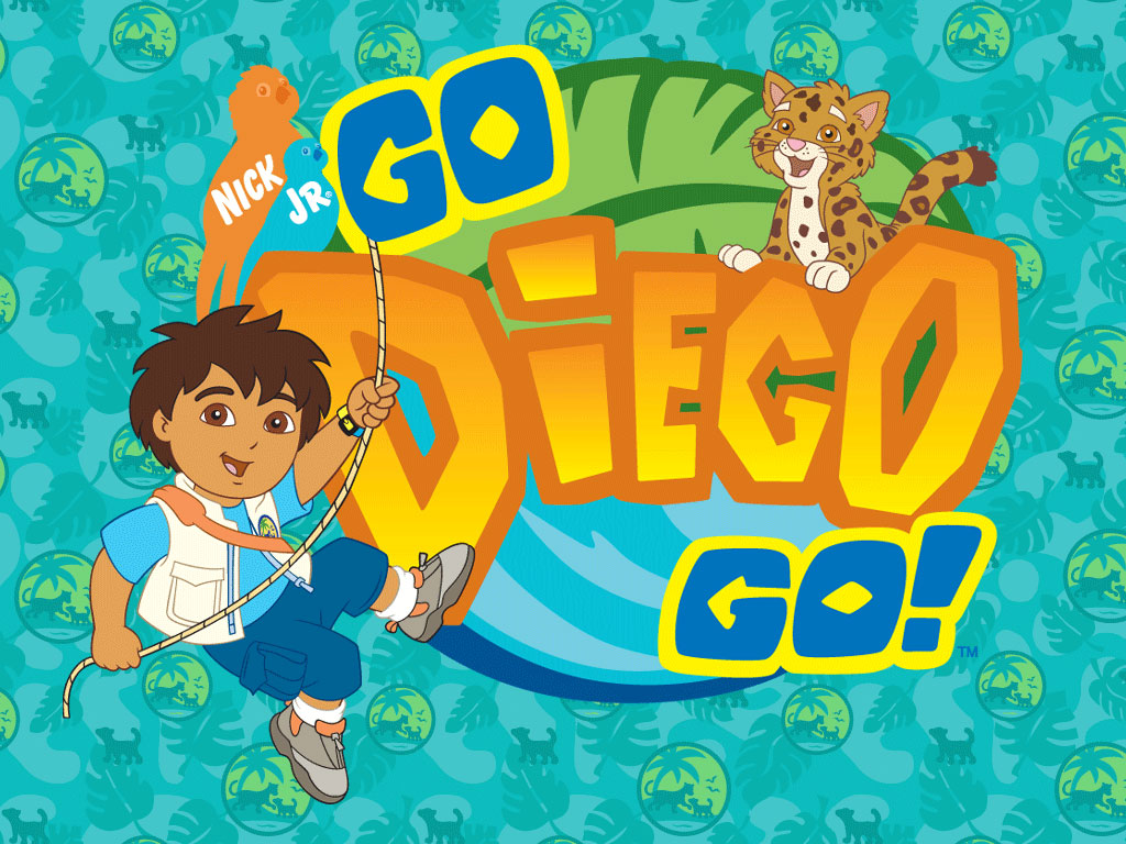 Go Diego Logo Wallpaper Cartoon