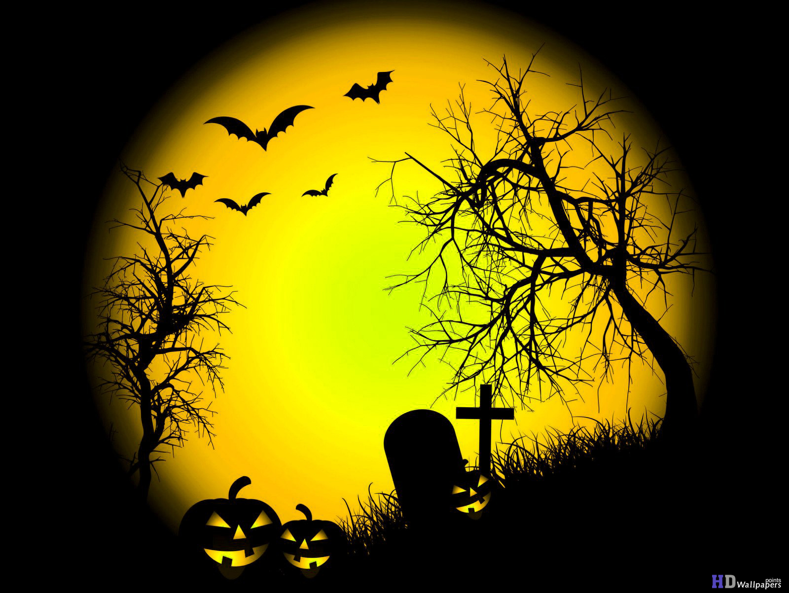 Halloween Desktop Background Hd Wallpaper