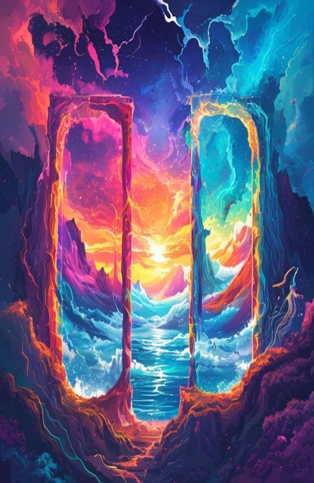 Portal Dual Screen Wallpaper