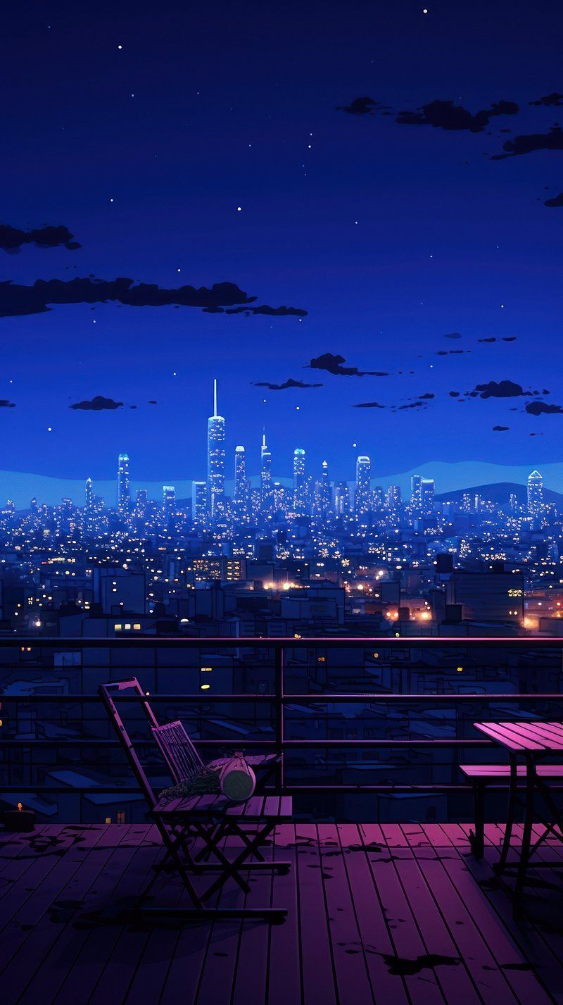 Cityscape Aesthetic Wallpaper