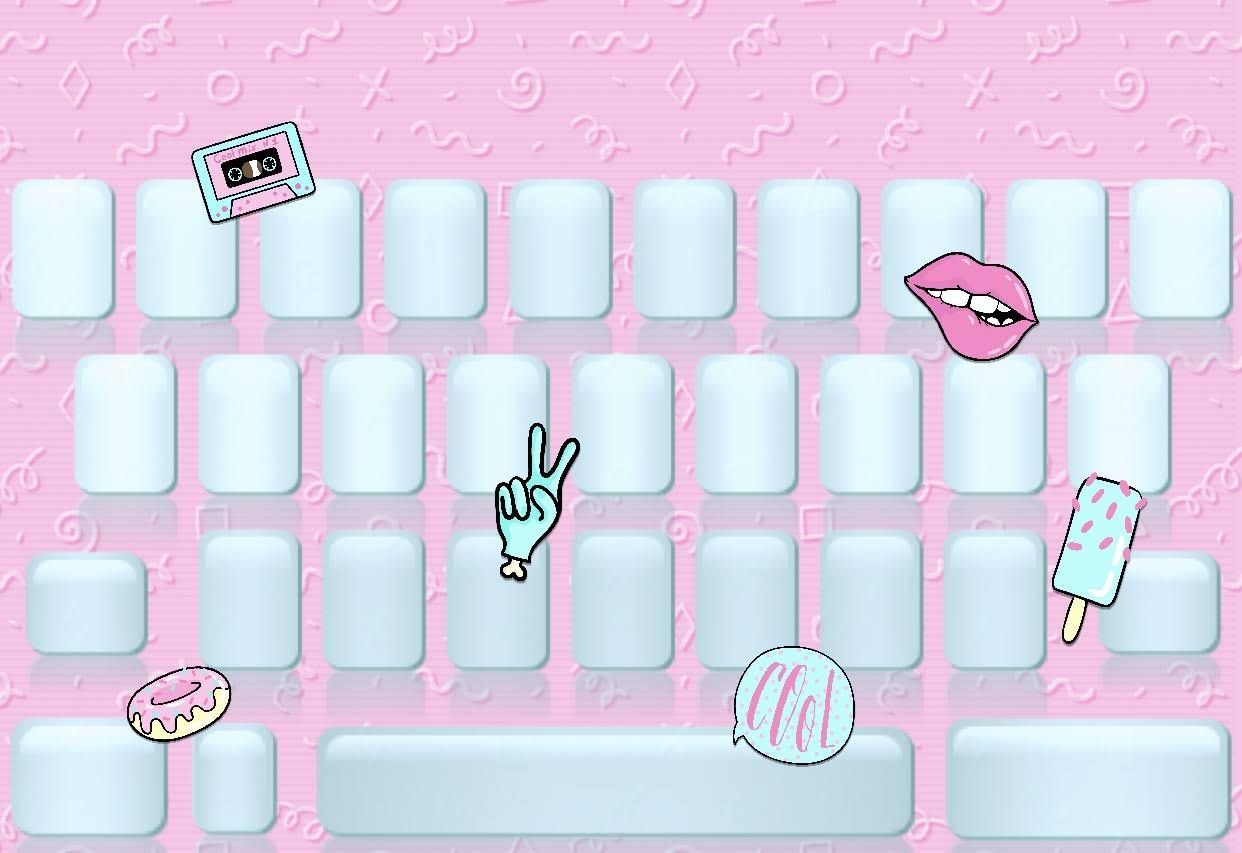 Keyboard Aesthetic Wallpaper Top