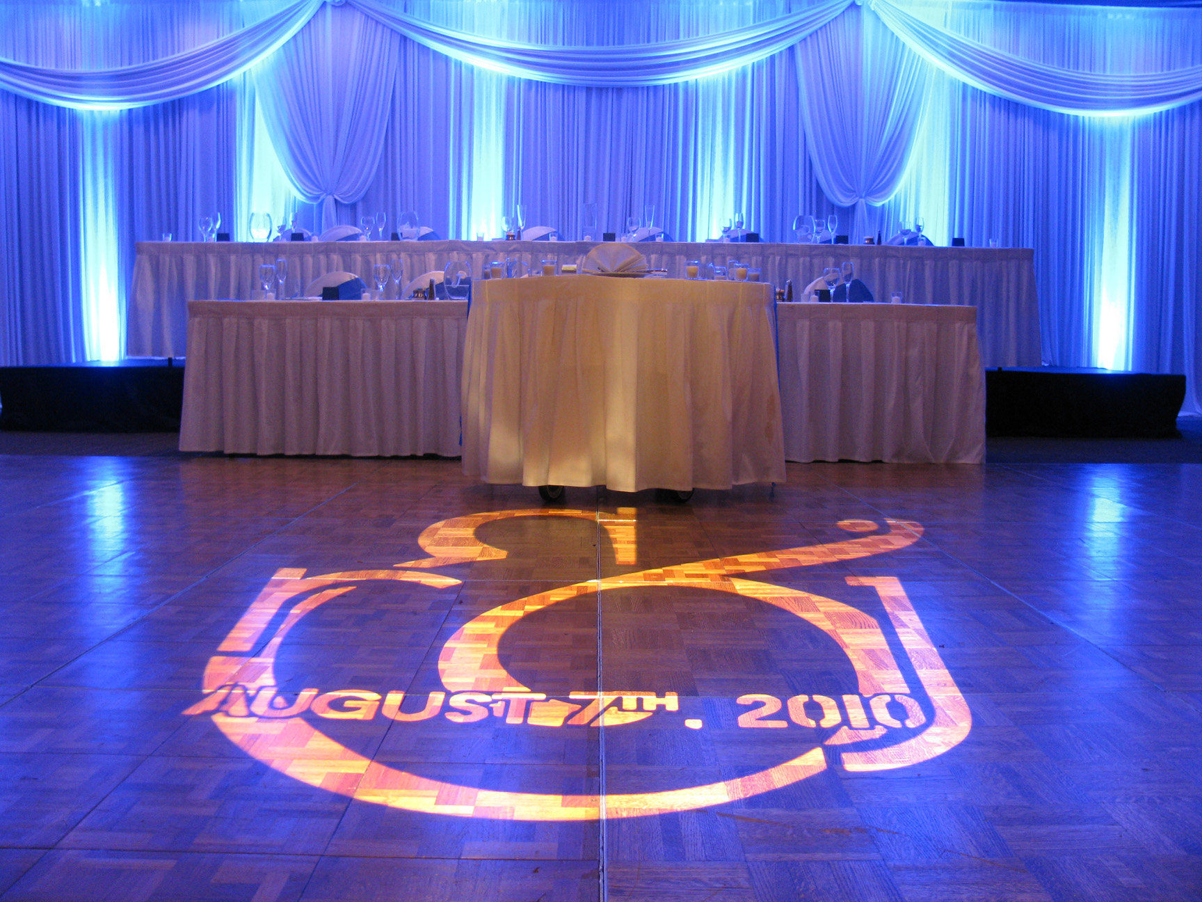 Head Table Backdrops With Swag Mdm Entertainment