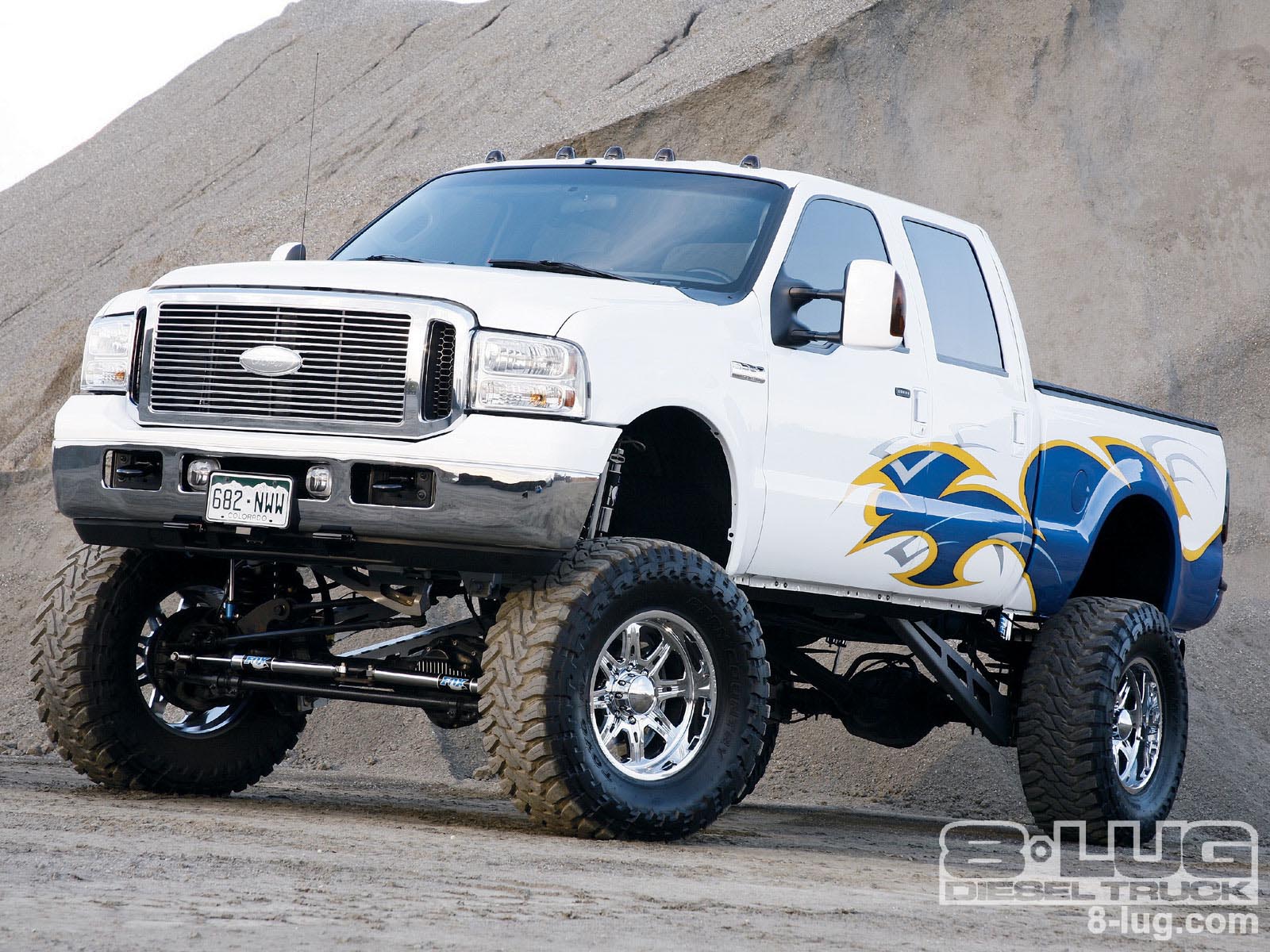 Ford F250 Diesel Truck Front Bumper Photo 19