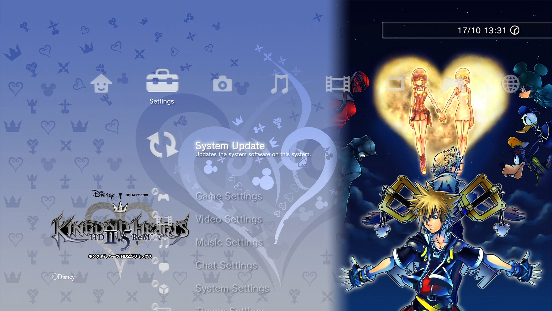 Here Are The Unlockable Playstation Themes In Kingdom Hearts HD