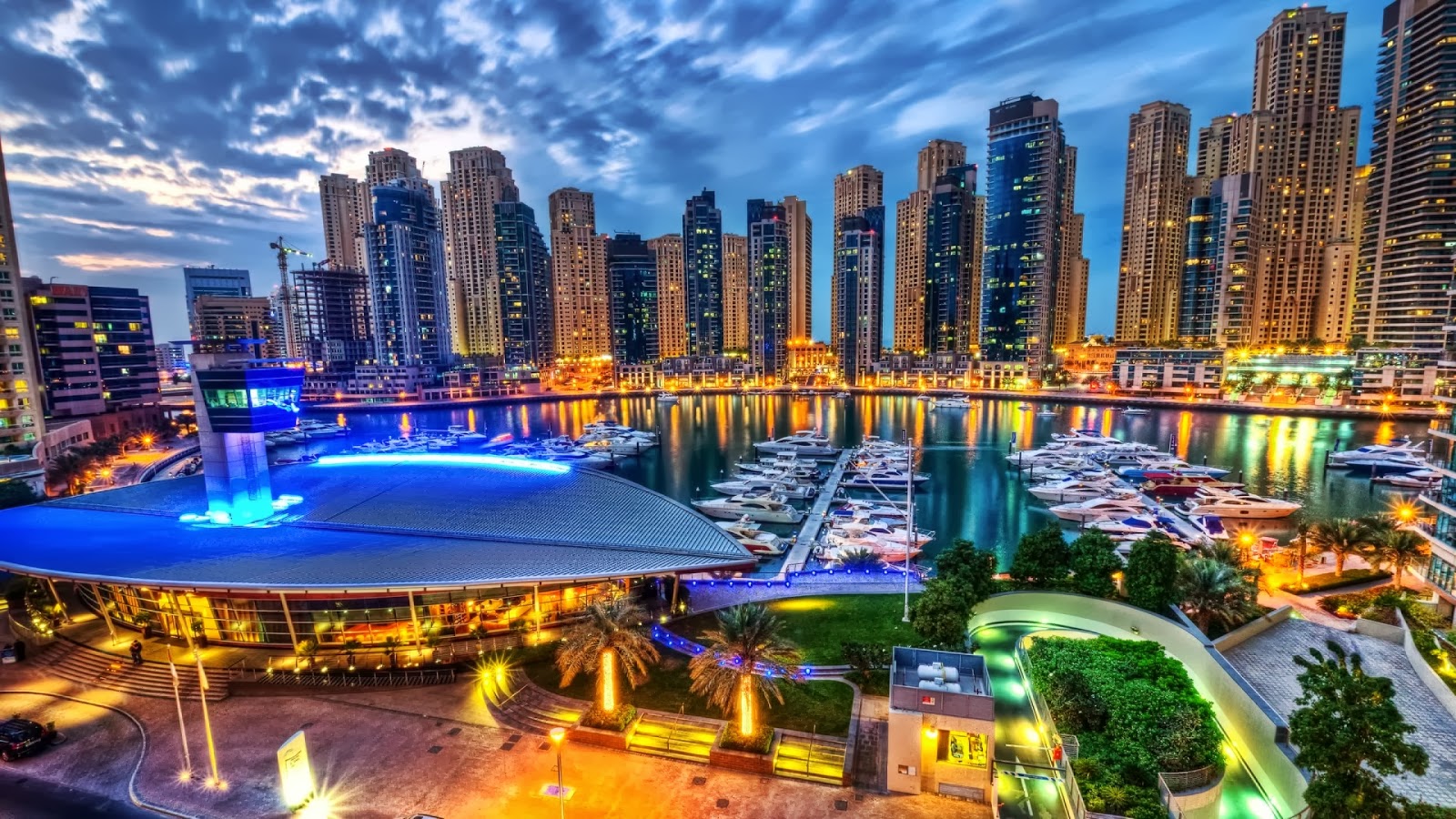 HD Wallpaper Dubai City 1080p