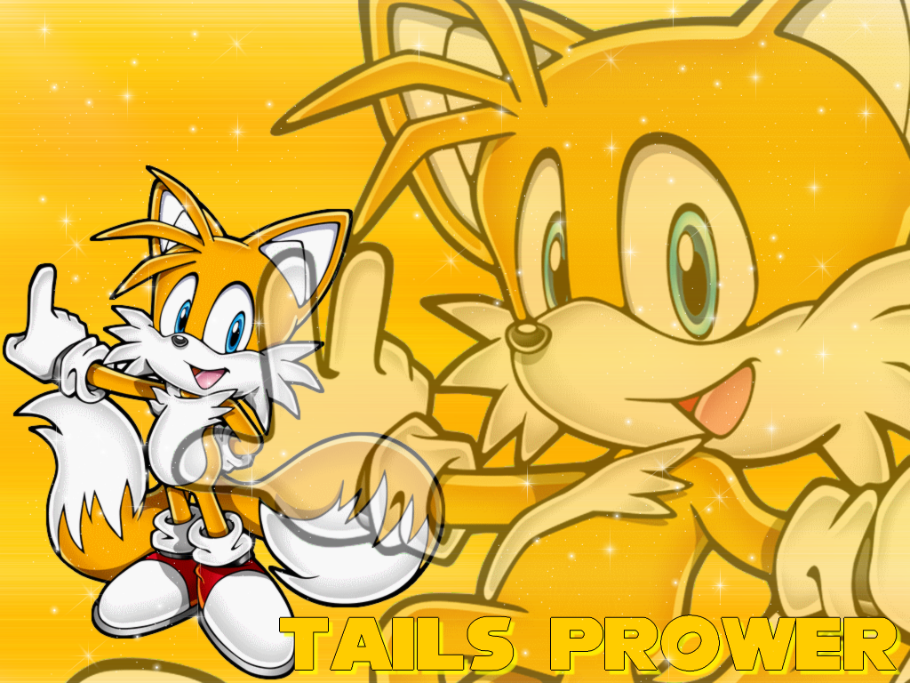 Back Pix For Miles Tails Prower Wallpaper