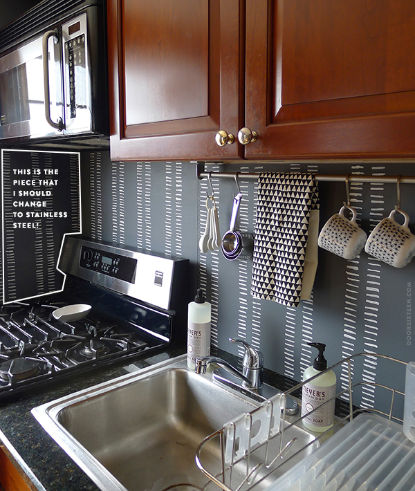 Temporary Kitchen Backsplash Ideal For Renters With Images