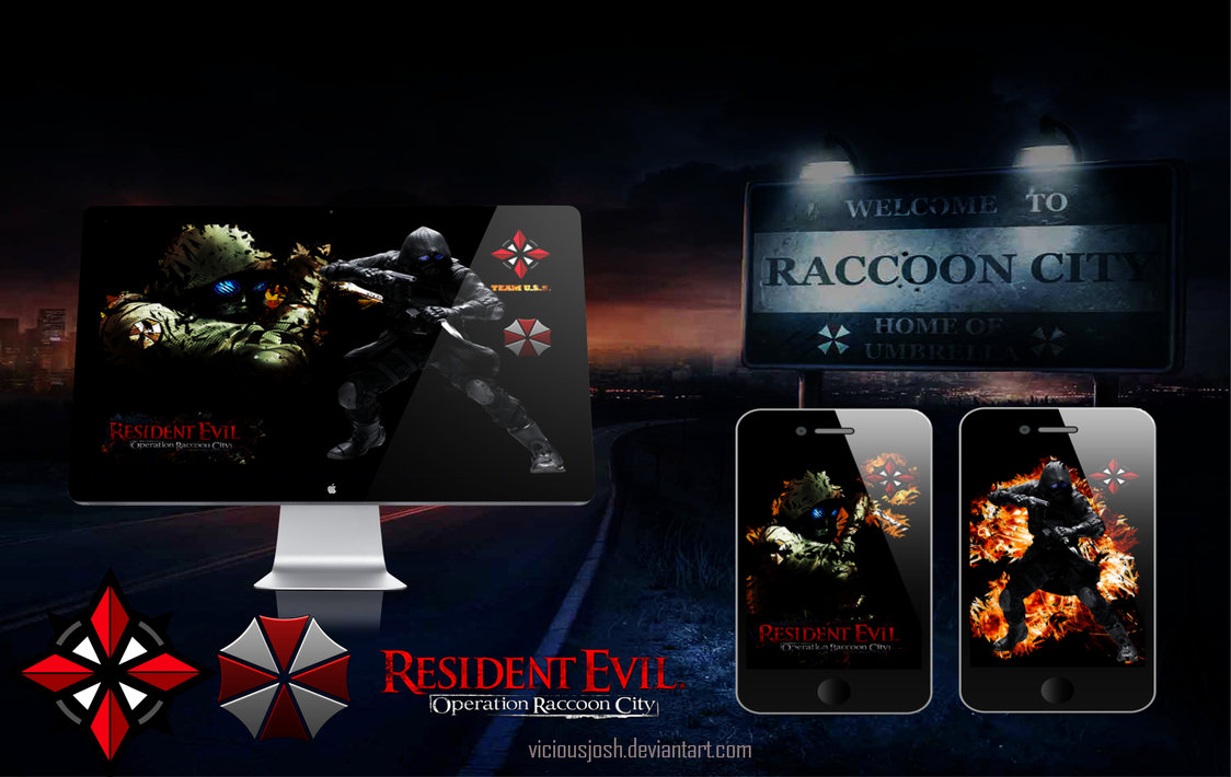 Resident Evil Operation Raccoon City Vector By Viciousjosh On