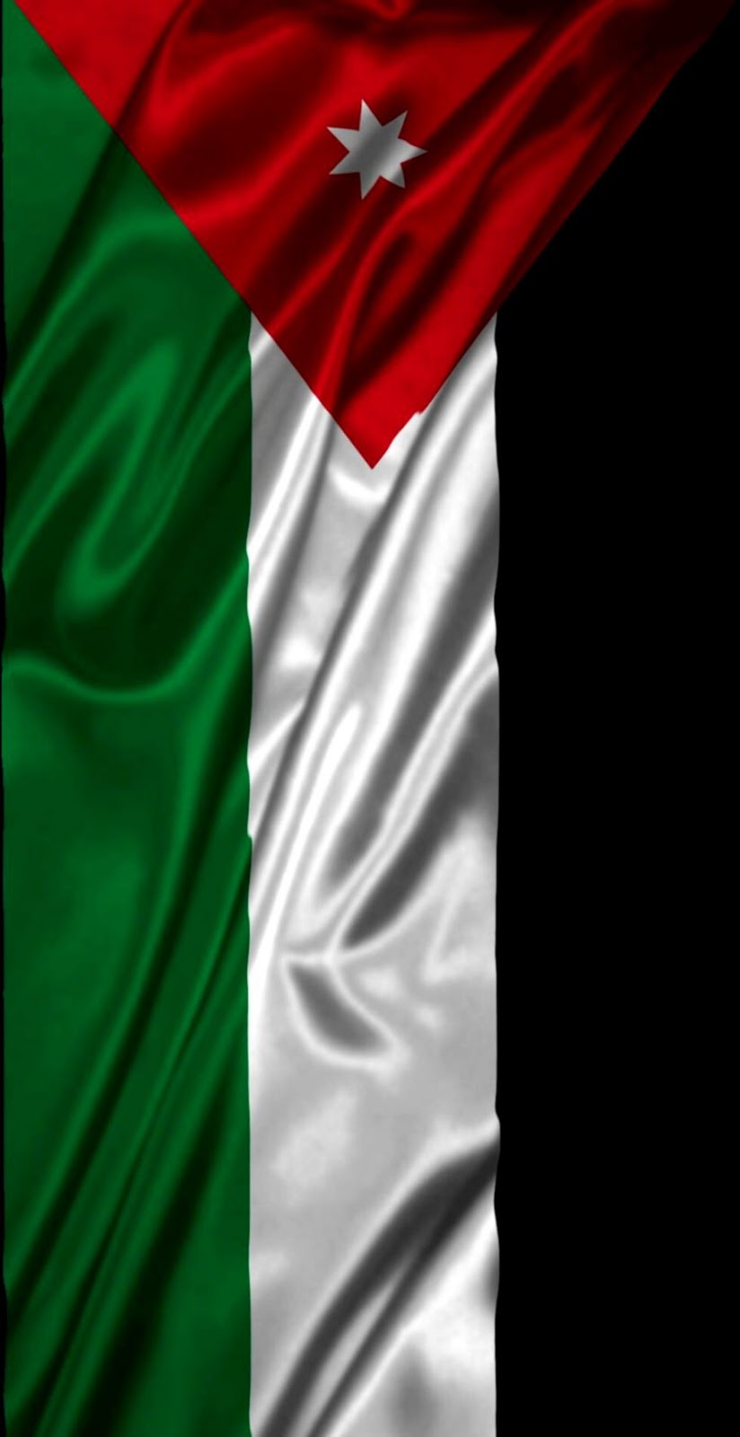 Jordan Countries Flag Artwork Wallpaper Magazine