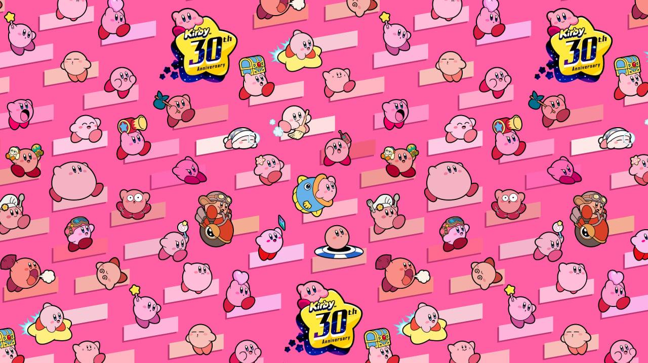 Nintendo Releases An Awesome Wallpaper To Celebrate Kirbys 30th