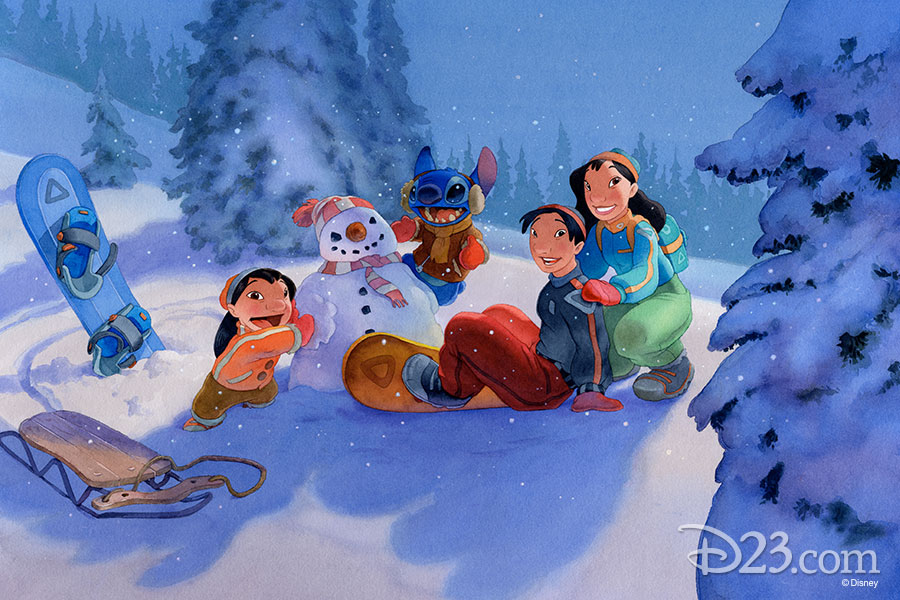 Art From Favorite Disney Holiday Moments Gallery D23